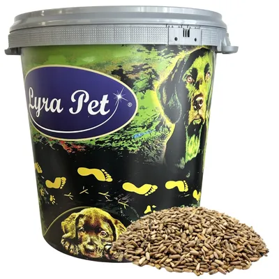 Productafbeelding van 10 kg Lyra Pet® Mariadistelzaad + 30 L ton