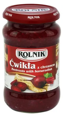 Obrázek produktu pro Rolnik Ćwikła Chrzan 350 g
