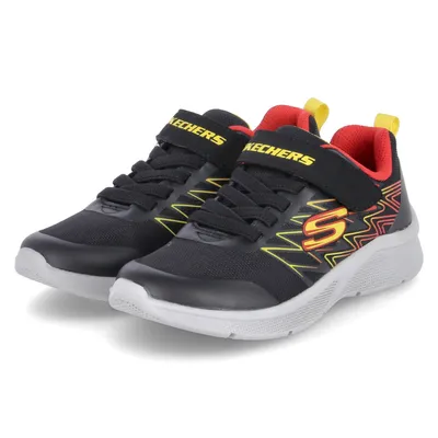 Produktbild von Skechers Low Sneaker MICROSPEC-TEXLOR Kinder Textil & Synthetik Schwarz Größe: 28