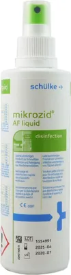 Produktbild von Schülke mikrozid AF liquid 250ml Desinfektionsmittel zur Schnelldesinfektion