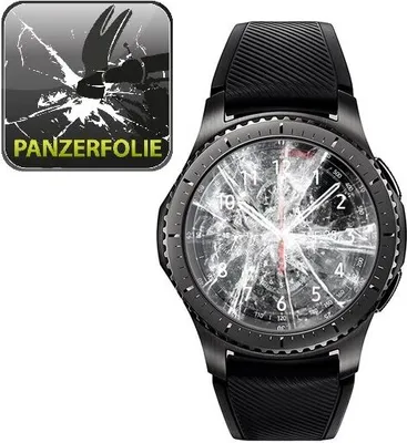 Produktbild von 2x Panzerfolie für Samsung Galaxy Gear S3 ANTI-REFLEX Displayschutzfolie MATT