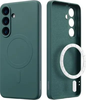 Image de imoshion Color Backcover avec MagSafe pour le Samsung Galaxy S25 Plus - Vert foncé