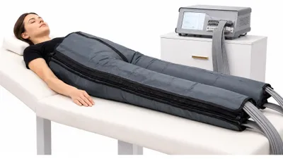 Produktbild von Dr.Nek Lymphdrainagegerät – professionelle 48-Kammer-Pressotherapie
