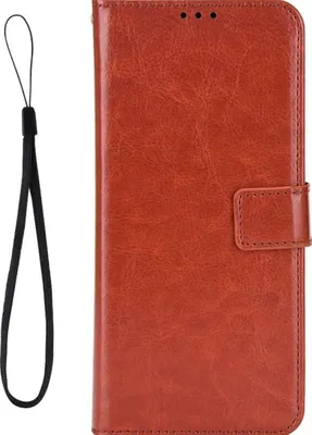 Produktbild von Mobigear Wallet  POCO F4 GT Hülle Klapphülle Geldbörse - Braun