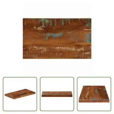 Produktbild von The Living Store Tischplatte 50x40x2,5 cm Rechteckig Altholz Massiv