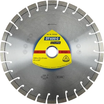 Immagine prodotto di Dischi da taglio diamantati DT 600 G, 125 x 2,4 x 22,23 mm, 15 segmenti, 325032