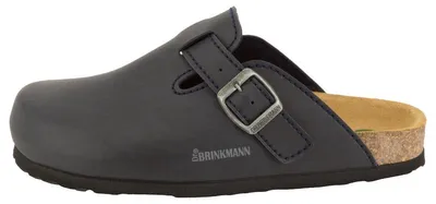 Produktbild von Dr. Brinkmann Nerpio Clogs Leichtes, bequemes Laufgefühl, Gepolstertes, ergonomisches Fußbett, Riemen individuell verstellbar blau 37 EU