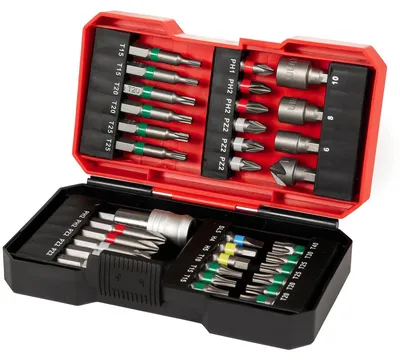 Image de Einhell Accessoires Outils Jeu d'embouts 34 pces S-Box