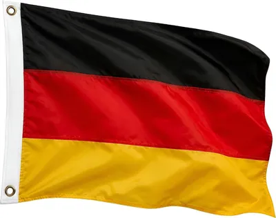 Imagen del producto de Banderina de Alemania, 60 x 90 cm, de poliéster, para uso en exteriores