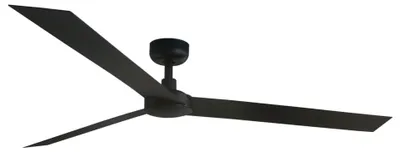 Image de Ventilateur de plafond à basse consommation avec télécommande Cruiser XL Noir 160 cm