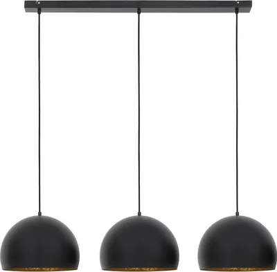 Produktbild von Light & Living - hängeleuchte - Jaicey - schwarz - metall - große esstischlampe - E27 - 2908812