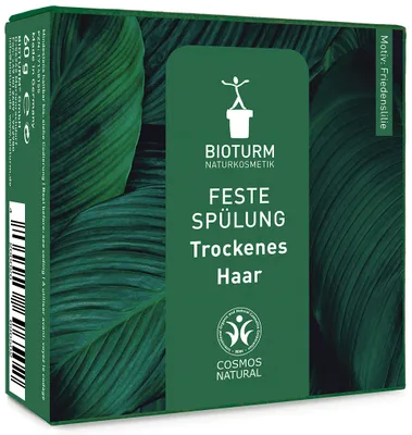 Produktbild von Bioturm - Feste Spülung Trockenes Haar - 100g