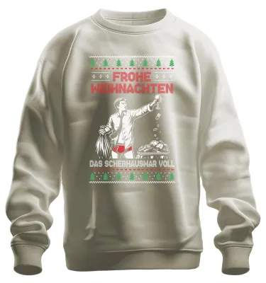Immagine prodotto di Merry Christmas Sarcasm - Felpa Pullover Unisex, Natura, XXL