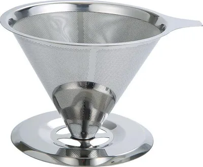 Produktbild von Kaffeefilter, Edelstahl-Kaffeefilter, Edelstahl-Handkaffeefilter
