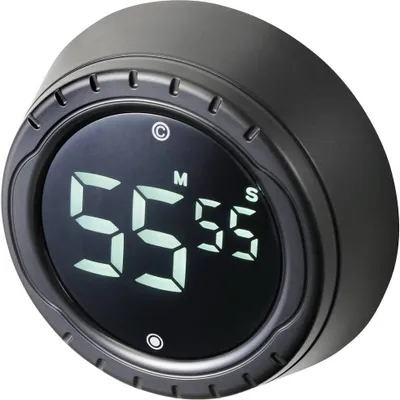 Produktbild von Sygonix Timer Schwarz digital
