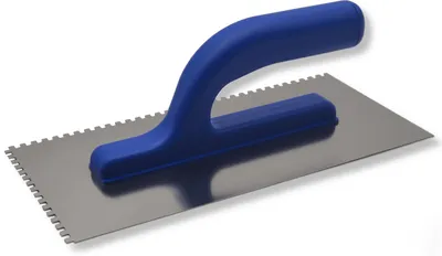 Produktbild von DEWEPRO Zahnkelle 4x4 mm LIGHT - Edelstahlblatt 270x130mm - rostfrei