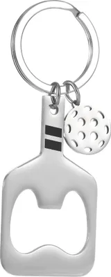 Produktbild von INF Pickleball Schläger Flaschenöffner - Edelstahl Schlüsselanhänger für Sport