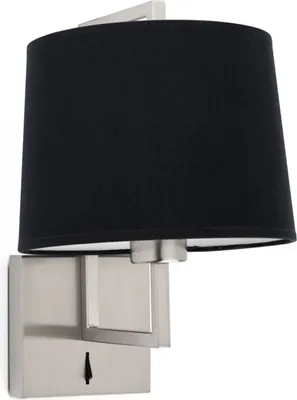 Produktbild von FRAME Wandleuchte innen nickel matt/schwarz 20170-03