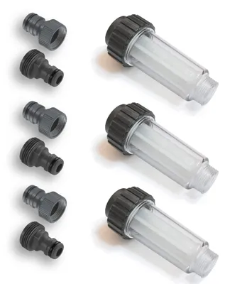 Imagen del producto de Filtro de agua para lavadora a presión - Conexión de ¾ de pulgada - Incluye adaptador