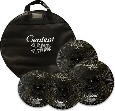 Immagine prodotto di Set di piatti silenziosi Centent Black Silent Cymbal Set