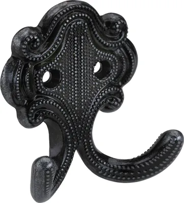 Produktbild von Hettich Mantelhaken 6,9 x 5,8 x 2,6 cm brüniert silber - 1 Stück