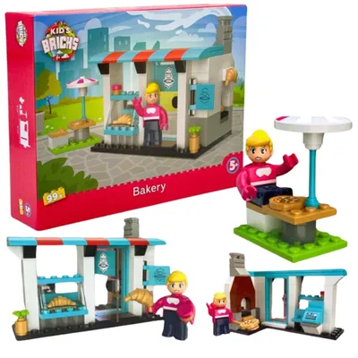 Obrázok produktu pre Stavebnica Kid's Brick PEKÁRSTVO, 99 dielikov