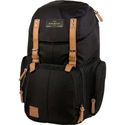 Image de NITRO sac à dos de loisirs sac à dos pour ordinateur portable Urban Collection Weekender Backpack 42L True Black noir