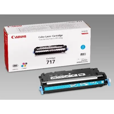 Productafbeelding van Canon 717C tonercartridge - cyaan - voor laserprinters - capaciteit: 4000 pagina's