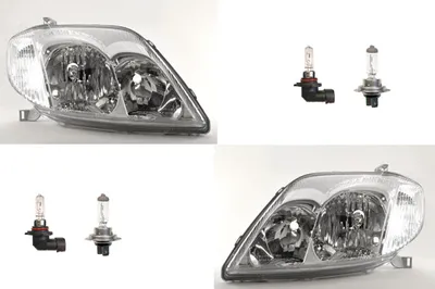 Zdjęcie produktu dla Johns, reflektor halogenowy pasuje do Toyota Corolla E12 02-07 z H7 HB3 Set Li. Re.