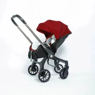 Productafbeelding van 3-in-1 kinderwagen met reiswieg en autostoel