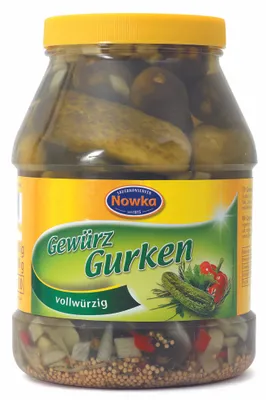 Immagine prodotto di Cetriolini sottaceto Nowka in barattolo 2260ml