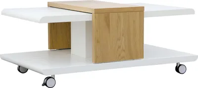 Produktbild von Inter Link Couchtisch JOLIET Weiß/Wildeiche MDF