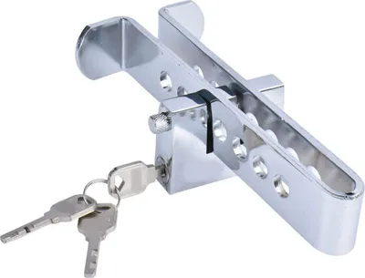 Obrázok produktu pre Auto brzda spojka Lock Anti krádež z nerezovej ocele odolný proti hrdzi bezpečnostný nástroj pre pedál akcelerátora
