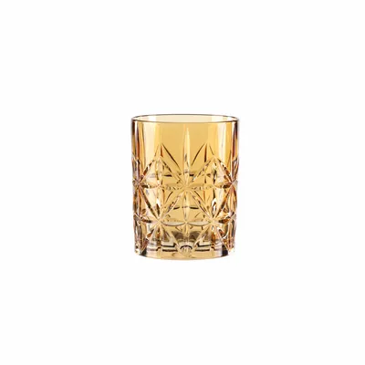 Produktbild von Nachtmann Highland Becher, Tumbler, Whiskyglas, Whisky, Glas, Amber, 345 ml, 0097441-0