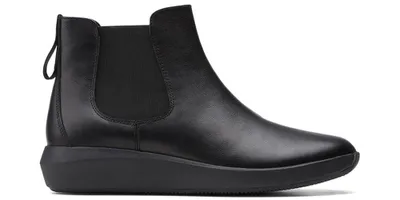 Zdjęcie produktu dla Czarne skórzane buty Clarks Tawnia Mid Boots Czarne skórzane buty Clarks Tawnia Mid Boots 37