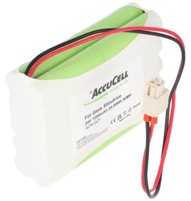 Immagine prodotto di Batteria di replica adatta al pacco batteria Geze Slimdrive 24V 900mAh NiMH 106863, 25020