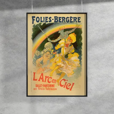 Produktbild von Dekoratives Plakat - Künstler Frankreichs - A3 (29,7 cm x 42 cm)