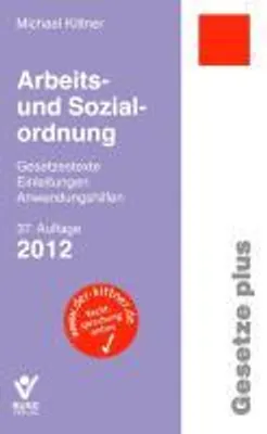 Produktbild von Arbeits- und Sozialordnung