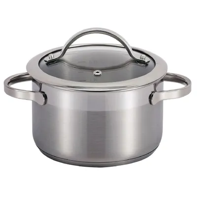 Produktbild von SSW Pulpo Kochtopf mit Deckel, Edelstahl, Ø 16 cm, 1,9 l