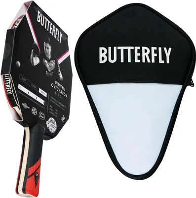 Produktbild von Butterfly 1x Dimitrij Ovtcharov Black Tischtennisschläger + Tischtennishülle