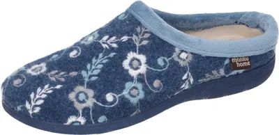 Produktbild von Manitu Home Damen 320679 Hausschuh, Blau, 42 EU