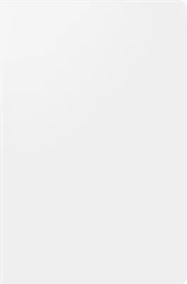 A plain white background with a white square object.
