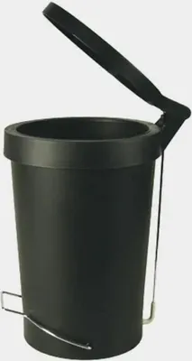 Immagine prodotto di Authentics Treteimer Tip, Abfalleimer, Mülleimer, PP, Edelstahl, Schwarz, 30 L, 1092099