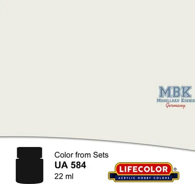 Obrázok produktu pre LIFECOLOR LC-UA584 UA584 Insigna Biela - Insigna White
