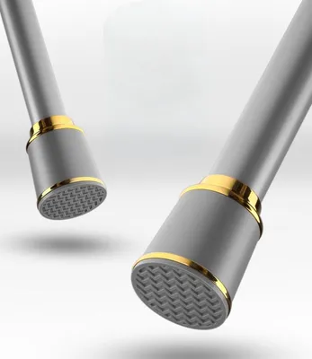 Image de MEISENBERG Tringle à rideau télescopique sans perçage 87-120 cm Ø32 mm Gris