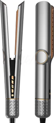 Produktbild von 2-in-1 Haarglätter, Haartrockner, 1500 W, professioneller Föhn, schnell trocknend, geräuscharm, mit warm/kaltem Knopf, 3 Geschwindigkeiten