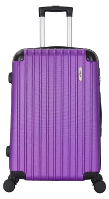 Produktbild von Trolley ADC Corner Handgepäck Koffer 55 cm, Hartschalenkoffer ABS, 4 Rollen 360° – Violett