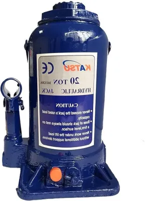 Productafbeelding van Hydraulische Krik - Fleskrik Hefbok - Voertuigen Hefen - Overbelastingsbeveiliging - 20 Ton - Blauw