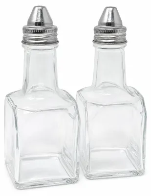 Öl- und Essigflaschen-Set aus Glas, 2 x 390 ml, spülmaschinenfest