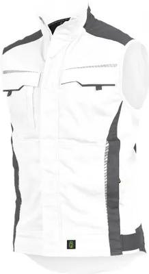 Produktbild von Leibwächter Weste Flex-Line FLEXV24 Gr. 4XL weiß/grau